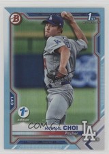 2021 Bowman 1st Edition Sky Blue Foil Hyun-il Choi #BFE-130 1i3m