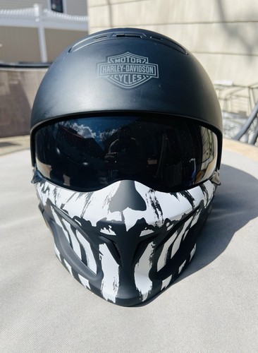 Harley Davidson Pilot 3-in-1 X04 Helmet/Matte Black/Exo Marauder/Size XXL