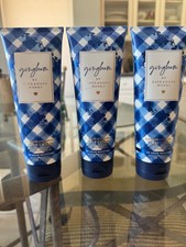 NEW QTY 3 - Bath Body Works GINGHAM Ultimate Hydration Body Cream 8oz each 3ct
