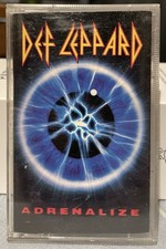 ADRENALIZE by DEF LEPPARD CASSETTE, 1992 