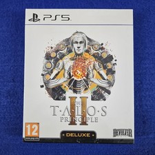 ps5 TALOS PRINCIPLE II 2 The, Deluxe Edition NEW & Sealed REGION FREE PAL UK