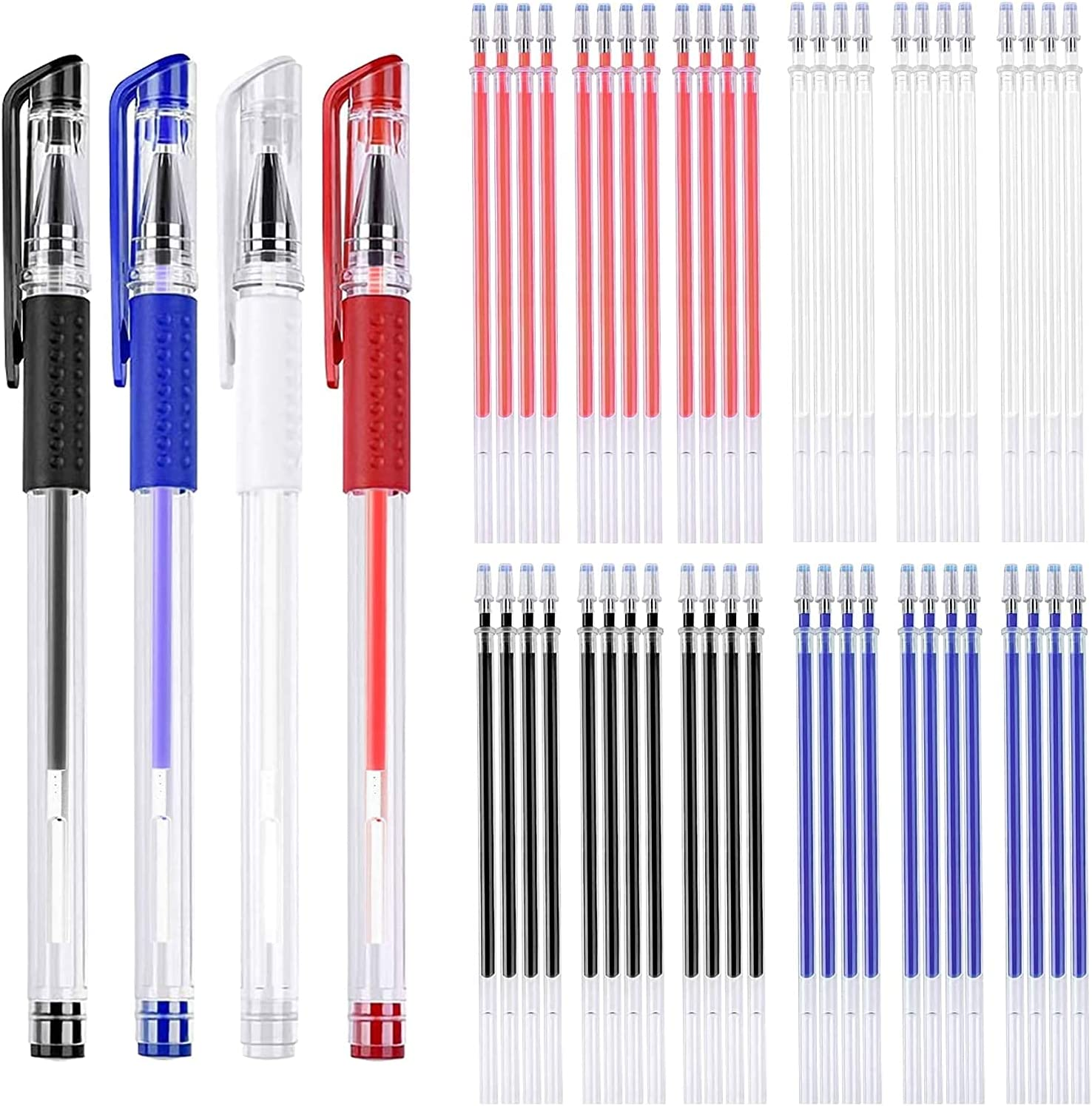 Heat Erasable Pens Fabric 4 Pieces 28 Refills Fabric Marking Pens Fabric Markers