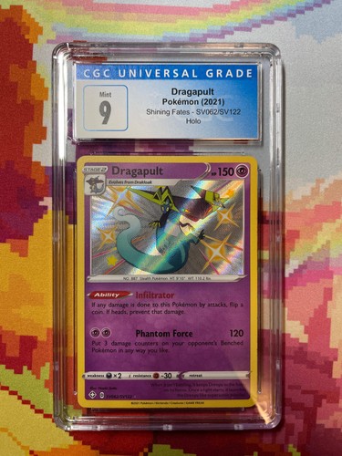 Dragapult graded CGC 9 for sale on eBay