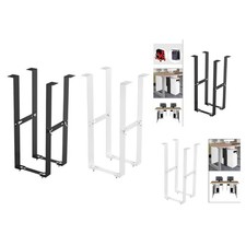 Under Desk Computer Mount Bracket Computer Case Holder Rack Heavy Duty Strong