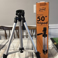 Izonix Pro Series 50 In Digital Camera and Video Tripod Black Lightweight