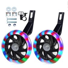 Training Wheels for Bike,Compatible for Bikes of 12 Inch Flash Mute Wheel da...