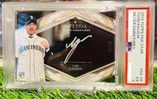 Yusei Kikuchi 2019 Topps Five Star RC Silver Auto Mariners Baseball Card