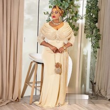 Plus Size Women Evening Wedding Party Ball Gown Sequin Bodycon Formal Dresses