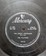 78 RPM The Great Pretender I'm Just a Dancing Partner The Platters Mercury 70753