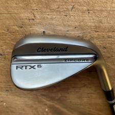 Cleveland RTX6 Zipcore Gap Wedge 50 degree / Rotex graphite wedge flex shaft