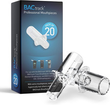 Professional Breathalyzer Mouthpieces  20Ct