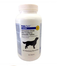 Pala-Tech Potassium Citrate Plus Cranberry for Dogs 100 Tablets