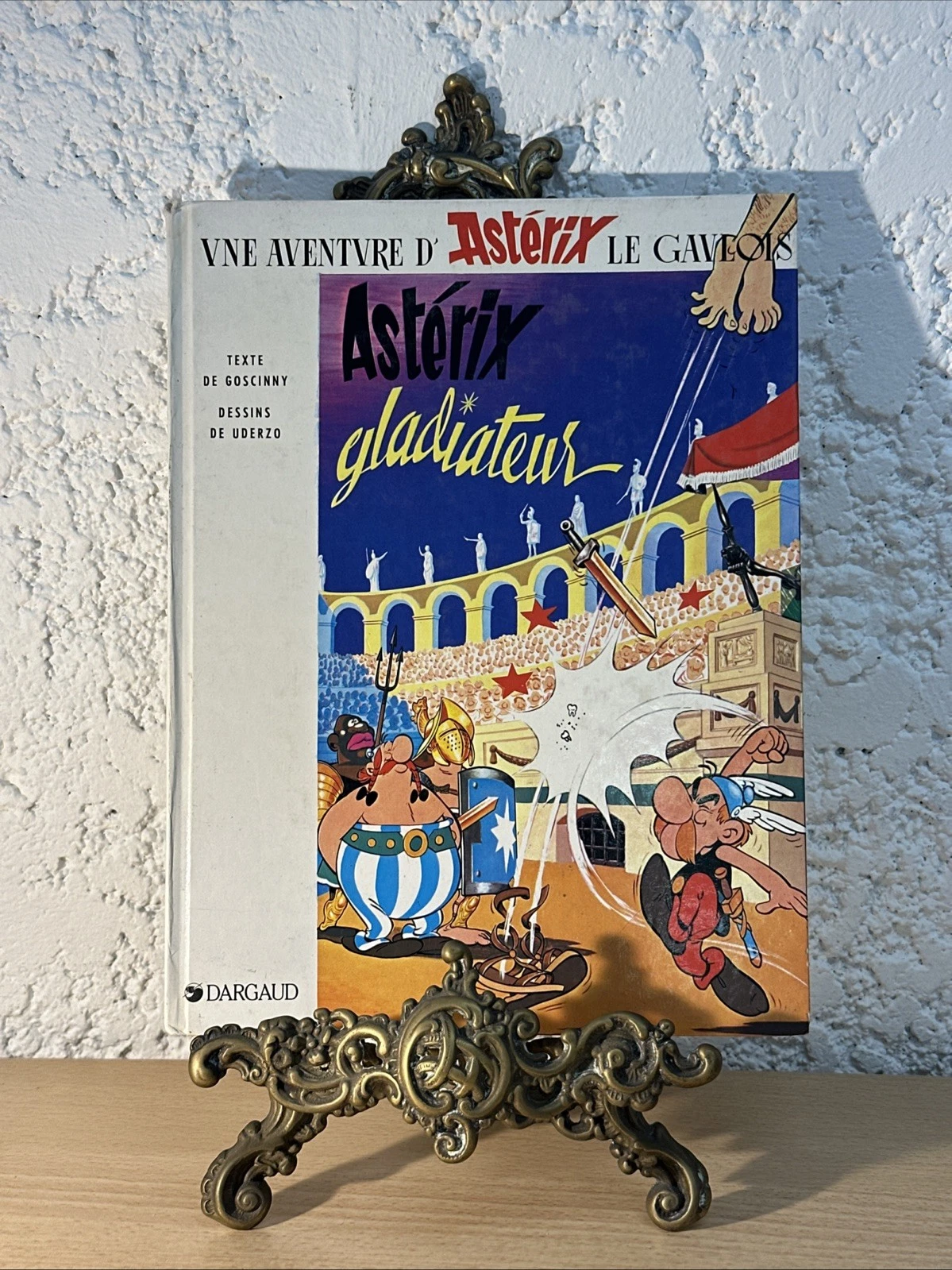 Bd Astérix Le Gaulois Astérix Gladiateur Édition Dargaud Uderzo