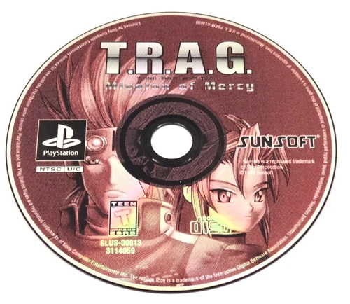 T.R.A.G. Mission of Mercy (Sony PlayStation 1, 1999) Game Disc Only - Tested