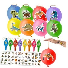 72 PCS Dinosaur Party Favors   48 Pre Cut Temporary Tattoos  24 Dino Leaves