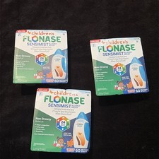 3 Pk Children's FLONASE Sensimist 24 Hour Allergy Relief Nasal Spray 60 5.9 mL 