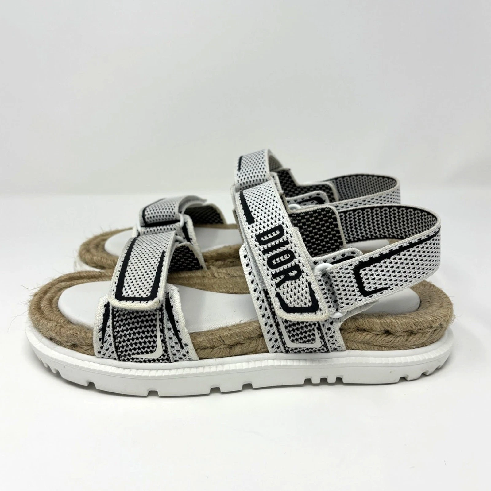 Sandales Christian Dior technique tricot dioract pointure 39,5