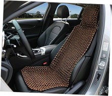Natural Wood Beaded Seat Cover Everyday Vechicles Pickup, SUV, Sedan, MPV 