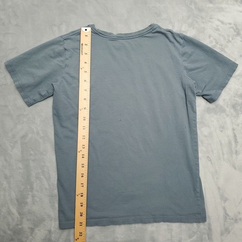 Patagonia Shirt Mens Large Blue Logo Graphic Short Sleeve Organic Cotton Tee - Picture 11 of 13