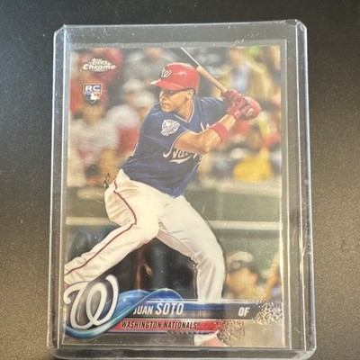 2018 Topps Chrome Update - Juan Soto #HMT55 (RC)