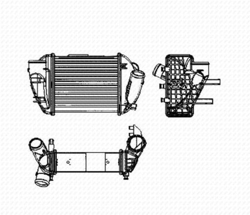 NRF 30755 Ladeluftkühler LLK Turbokühler Kühler für Audi - Bild 7