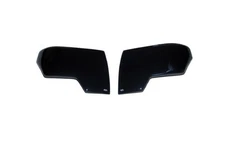 AVS Dark Smoke Black Headlight Covers for 14-18 GMC Sierra 1500 Set of 2 
