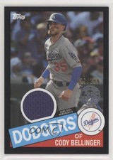 2020 Topps 1985 Baseball Relics Black 129/199 Cody Bellinger #85R-CBE 03gr