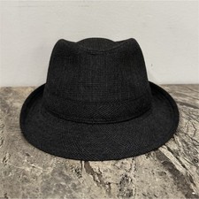 Gray Fedora Hat for Men Size S/M Classic Stylish Dress Accessory Fashion