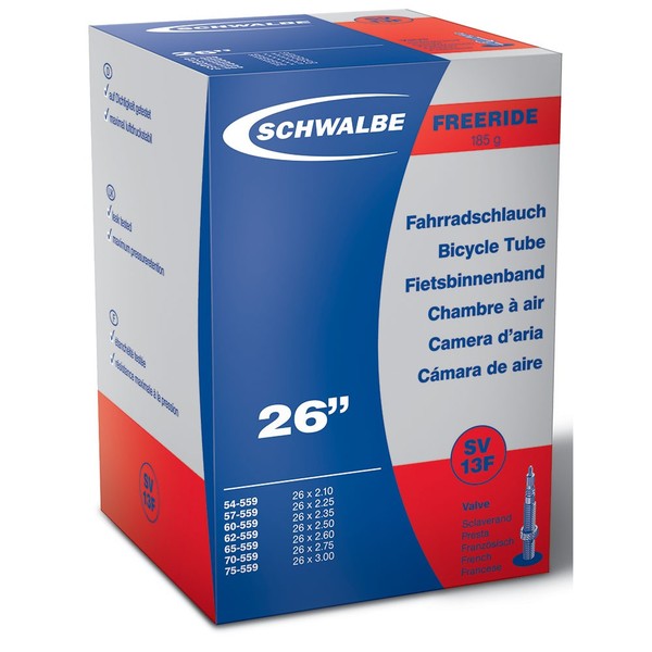 "Schwalbe Herren Camere Presta Schlauch 26 X 2.10-3.00\" 54/75-559 SV40 Mm Schwarz"-image
