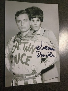 WILLIAM DANIELS Authentic Hand Signed Autograph 4X6 PHOTO FAMOUS ACTOR