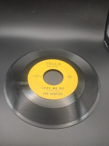 THE BEATLES  7" 45 RPM "Love Me Do" & "P.S. I Love You" on Tollie Records VG