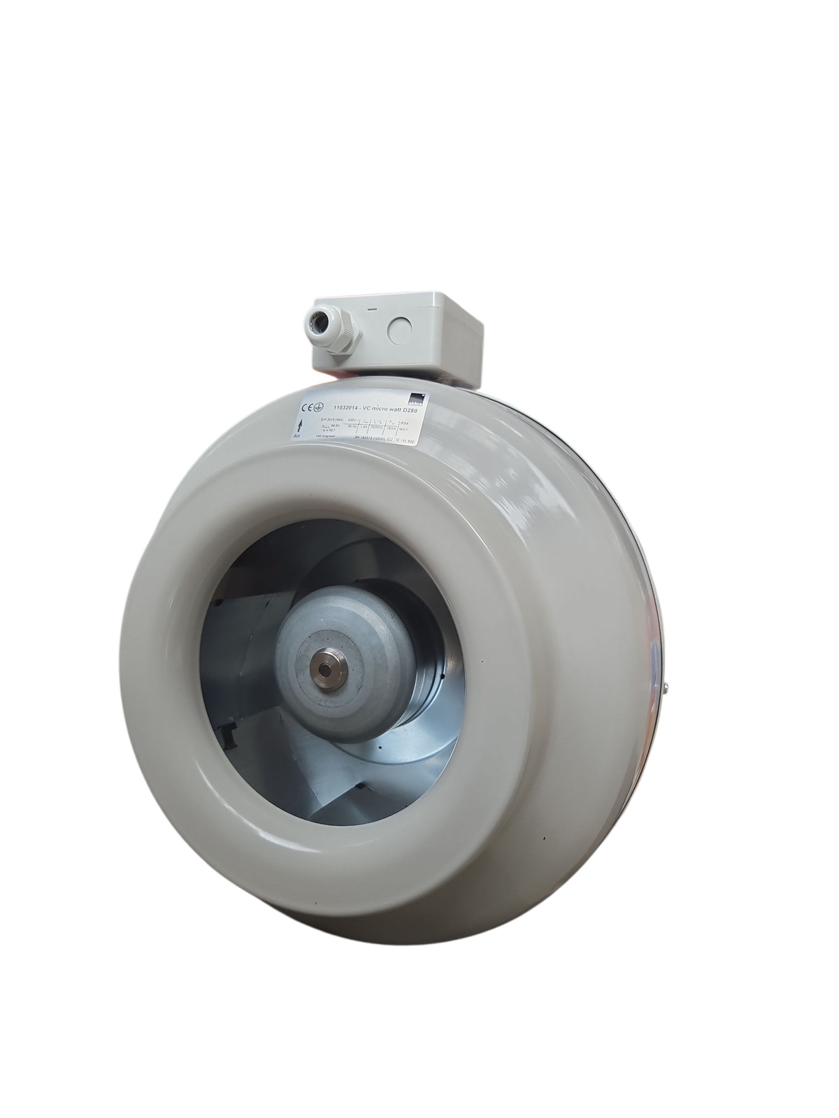 Ventilateur de conduit VC Aldes Micro Watt D250 extracteur d'air tubulaire haute pression 11032014