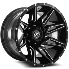 Xf Off-road Wheel Xf-218 20x10 6x1355.5 -24mm Black Xf-218201061351397-24gbm