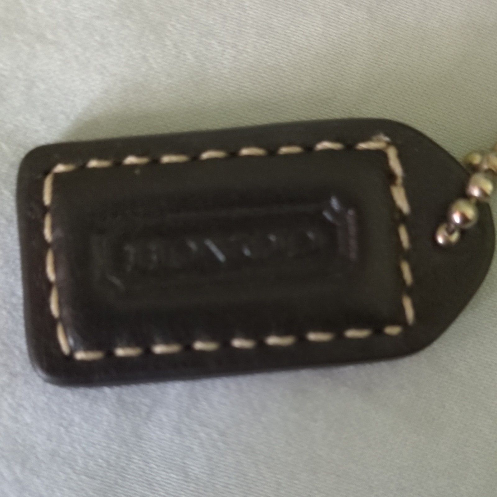 Coach Black Solid Pattern Zippered Pouch Wallet W… - image 5