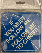 Christian Suction cup sign for vehicle glass God, faith, Jesus, evangelism