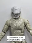 3d Printed COSMIC ROBOT#2 HEAD 6" 1:12 Classified Legends COMPATIBLE