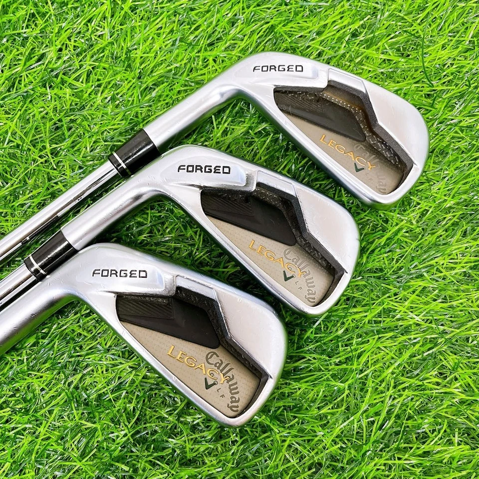 Callaway LH Iron Set LEGACY 4-9,P Steel Shaft Flex R Left Handed STORE - Image 3 of 4