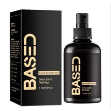 BASED Sea Salt Spray, Santal Sandalwood, Texturizing Volumizing Hair Spray 170ml