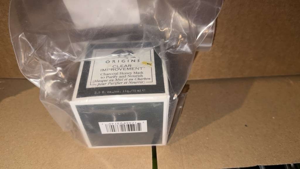 Origins Clear Improvement Charcoal Honey Mask to Purify & Nourish 2.5oz | New
