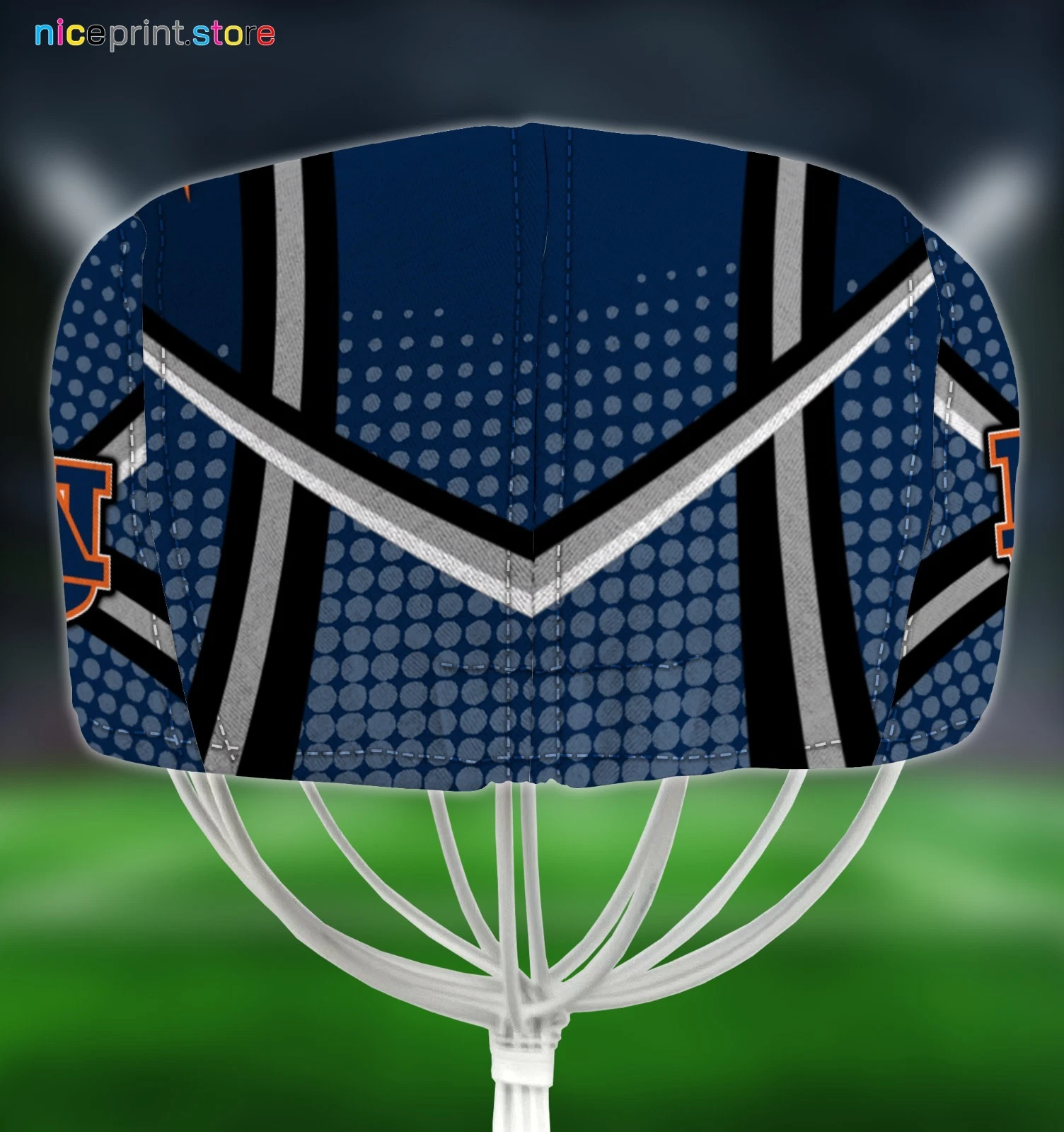 Auburn Team Tigers Jeff Cap NCAA Jeff Cap Newsboy Cap Driving Cap Golf Cap