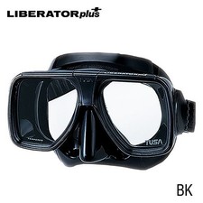 Tusa Liberator Plus Mask - Black/Black - Dive Masks - TM-5700QB-BK