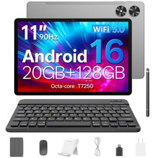 Android 16 Tablet, 2025 Upgraded 11 inch Android Tablets with Keyboard, 20GB+...
