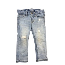 Cat Jack Kids Light Wash Skinny Jeans Distressed Size 2T