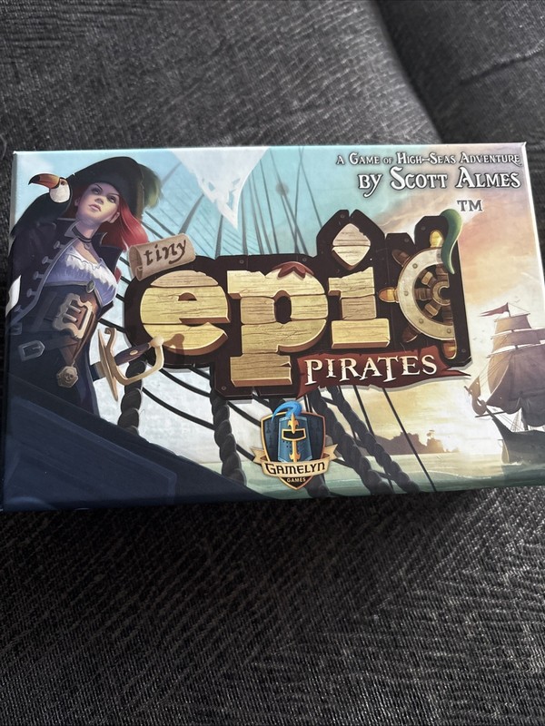 Tiny Epic Pirates Deluxe Kickstarter Edition Curse of Amdiak