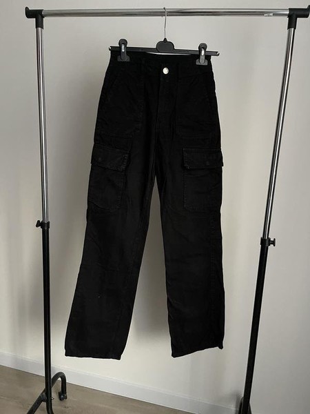 Women ZARA Trousers Black 36 / S / 44 #1U0T