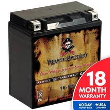 YTX16-BS ATV Battery for Suzuki 500cc LT-A500F Vinson 4WD 2002-2003