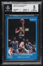 1983 Star NBA All-Star Game Kiki Vandeweghe #23 BGS 8 0q3