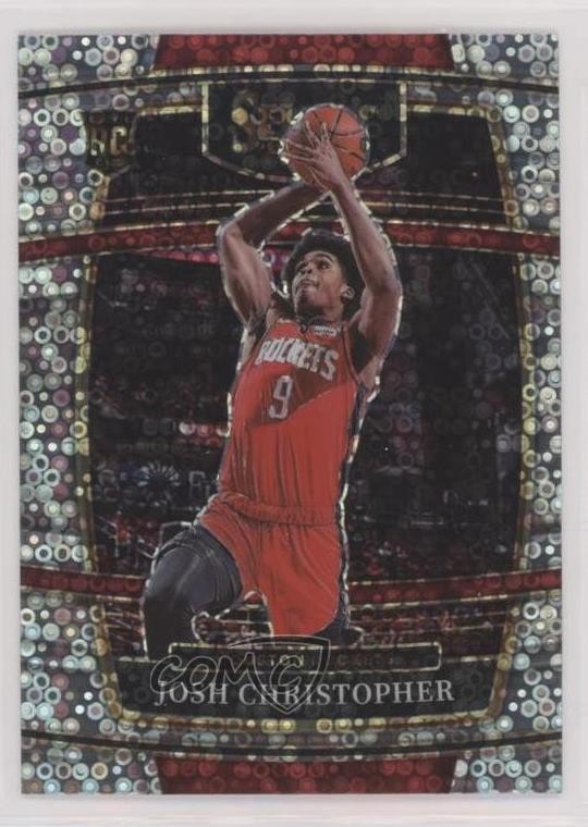 2021-22 Panini Select Concourse Disco Prizm Josh Christopher #48 11pj