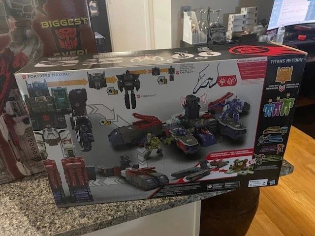 Transformers Titans Return Fortress Maximus Sellado Nuevo Sin Abrir Original 2017 Foto 2 de 2