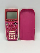 Texas Instruments TI-84 Plus C Silver Edition Graphing Calculator - Pink